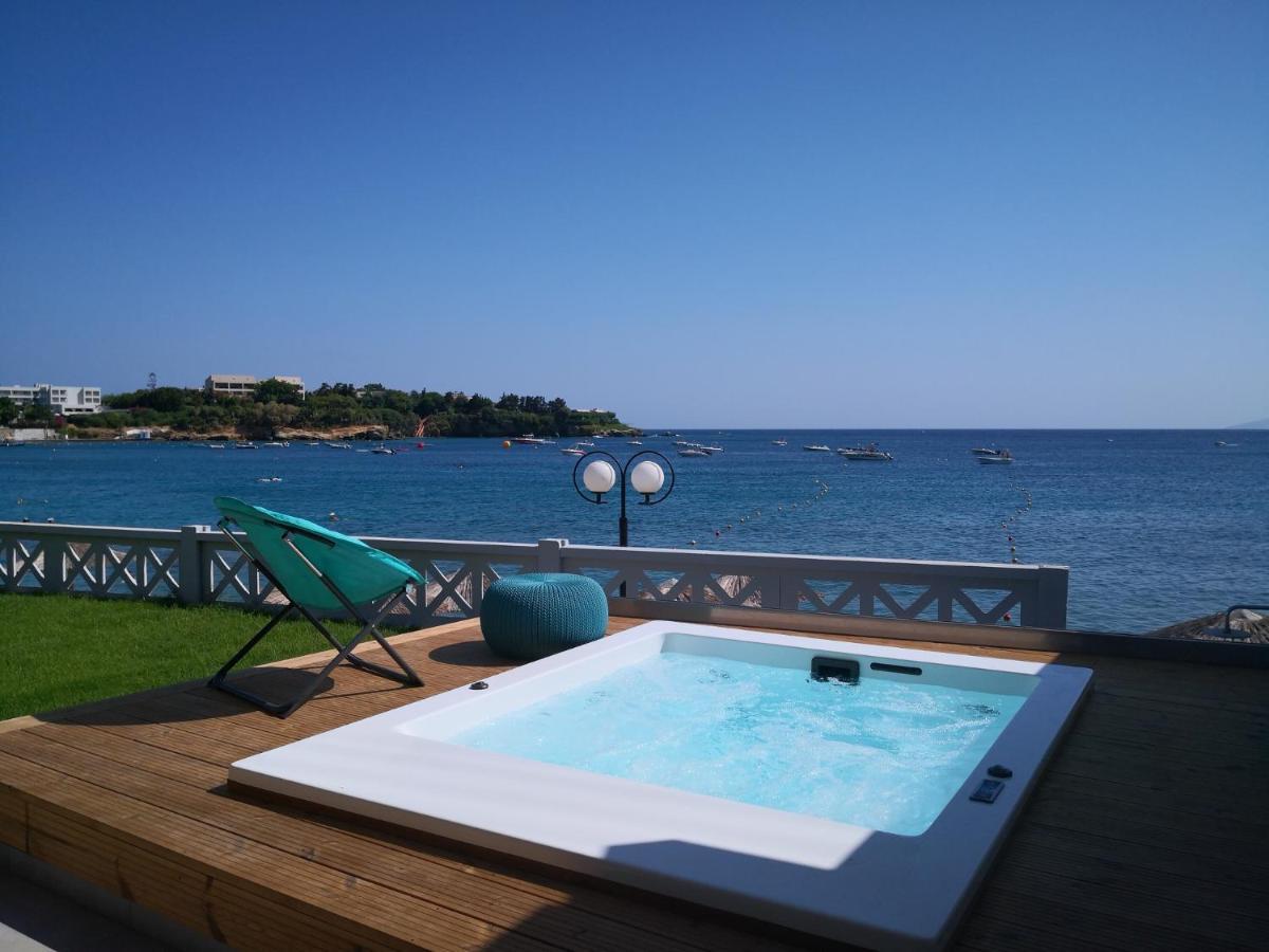 Lenico Seafront Villa Агия-Пелагия  Экстерьер фото