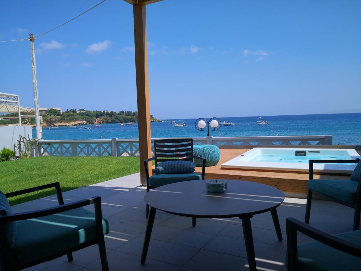 Lenico Seafront Villa Агия-Пелагия  Экстерьер фото