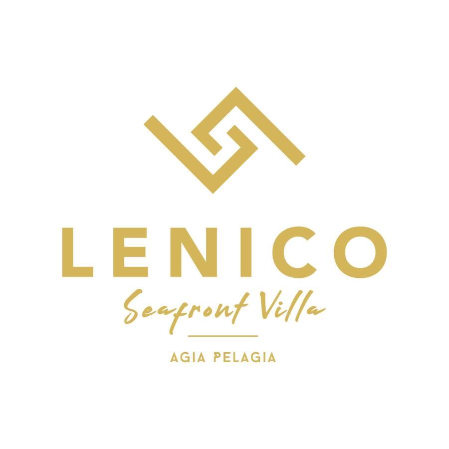Lenico Seafront Villa Агия-Пелагия  Экстерьер фото
